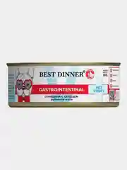 Влажный корм для собак Best Dinner Vet Profi GastroIntestinal, Говядина с сердцем, 12 штук