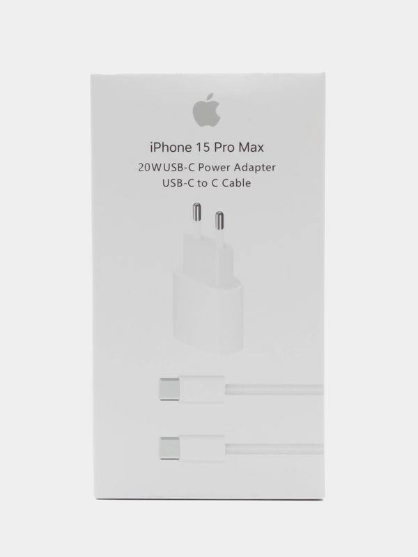 Зарядное устройство, 2 в 1, блок питания,с кабелем Зарядка для iPhone 15 20W Type C-Type C