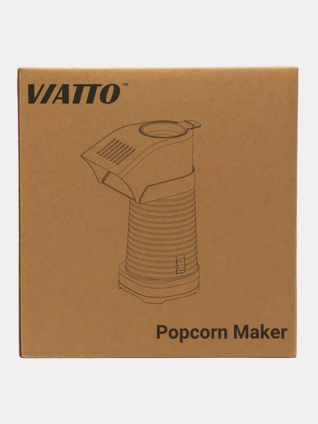 Попкорница VIATTO VA-PM88B, аппарат для попкорна