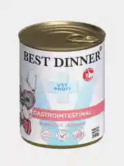 Корм для собак Best Dinner Vet Profi GastroIntestinal "Ягненок с сердцем", 340 г, 6 штук