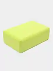 Зеленый блок для йоги