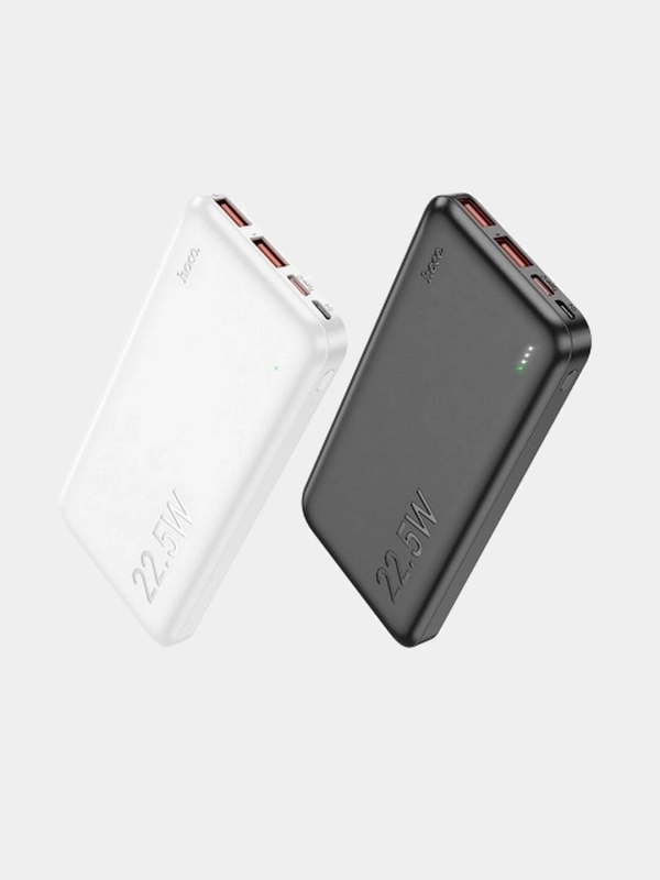 Повербанк Hoco J101 10000 mAh ультратонкий с быстрой зарядкой PD22.5W QC