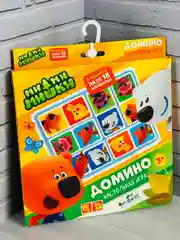 Карточная игра Домино детское Паззл мозаика Мимимишки мульт