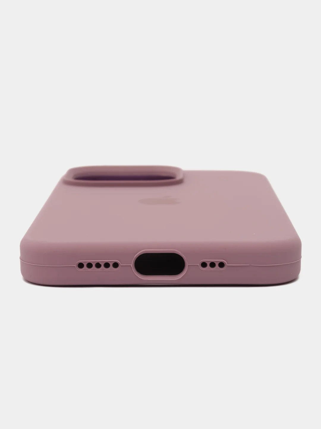 Сиреневый чехол Silicone Case для iPhone 13Pro/ 13Pro Max, с закрытым низом
