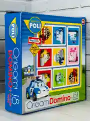 Настольная игра Домино Пазл 18 робокар робот