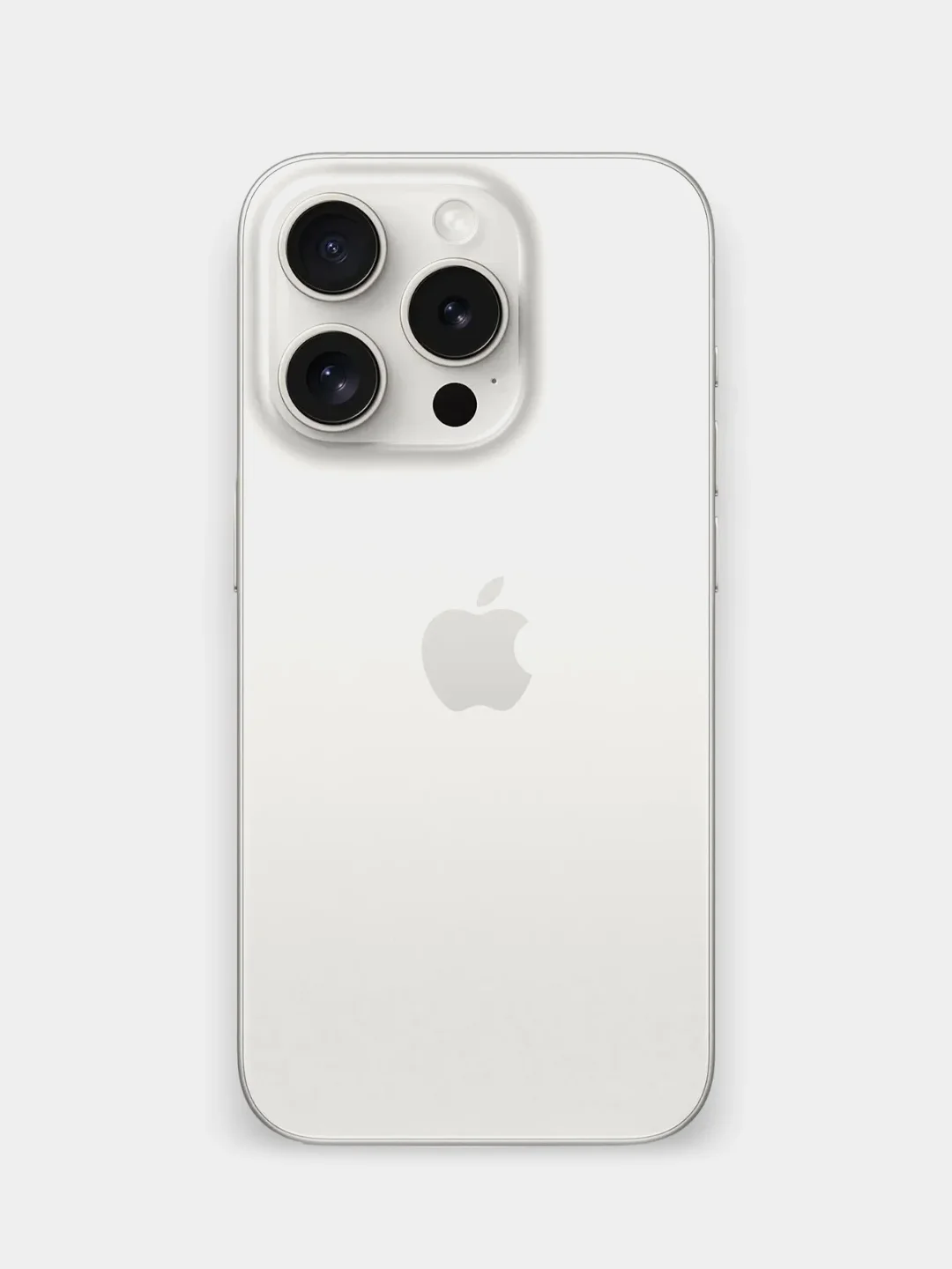 Белый смартфон Apple iPhone 15 Pro 256 Gb (nano-Sim + eSim)