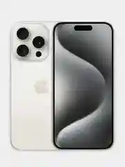 Белый смартфон Apple iPhone 15 Pro 256 Gb (nano-Sim + eSim)