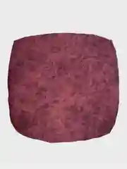 Коралловый меланж чехол на табурет, стул с поролоном, 33х33 см