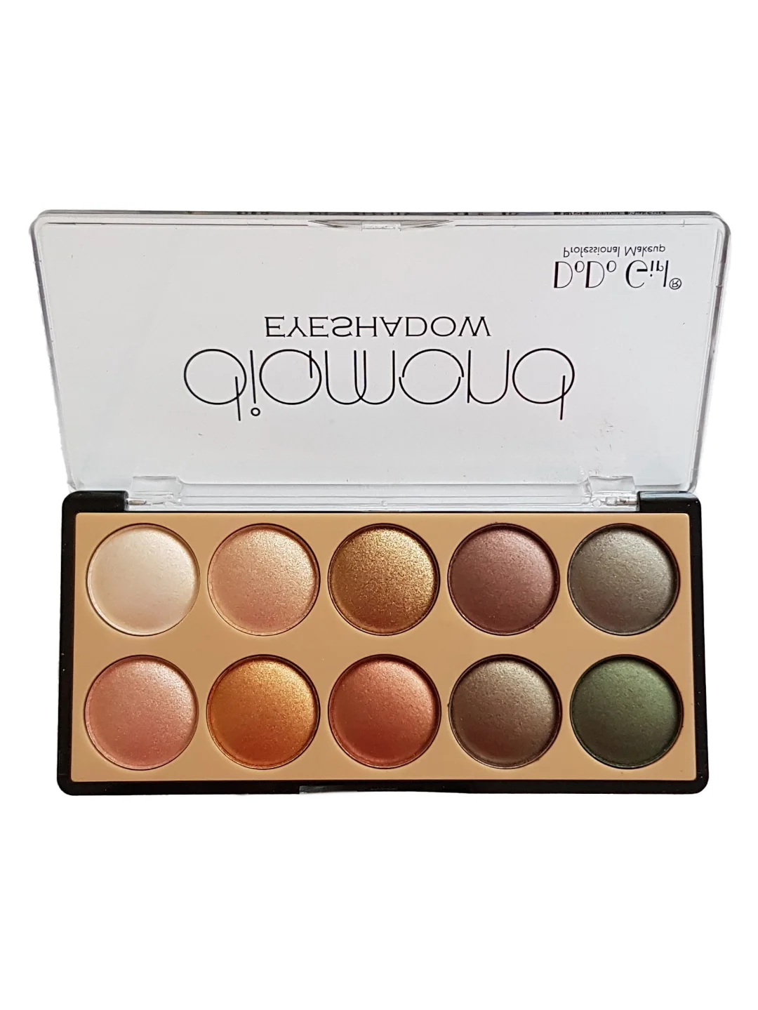 Палетка теней для глаз DoDo Girl Diamond Eyeshadow, 10 оттенков