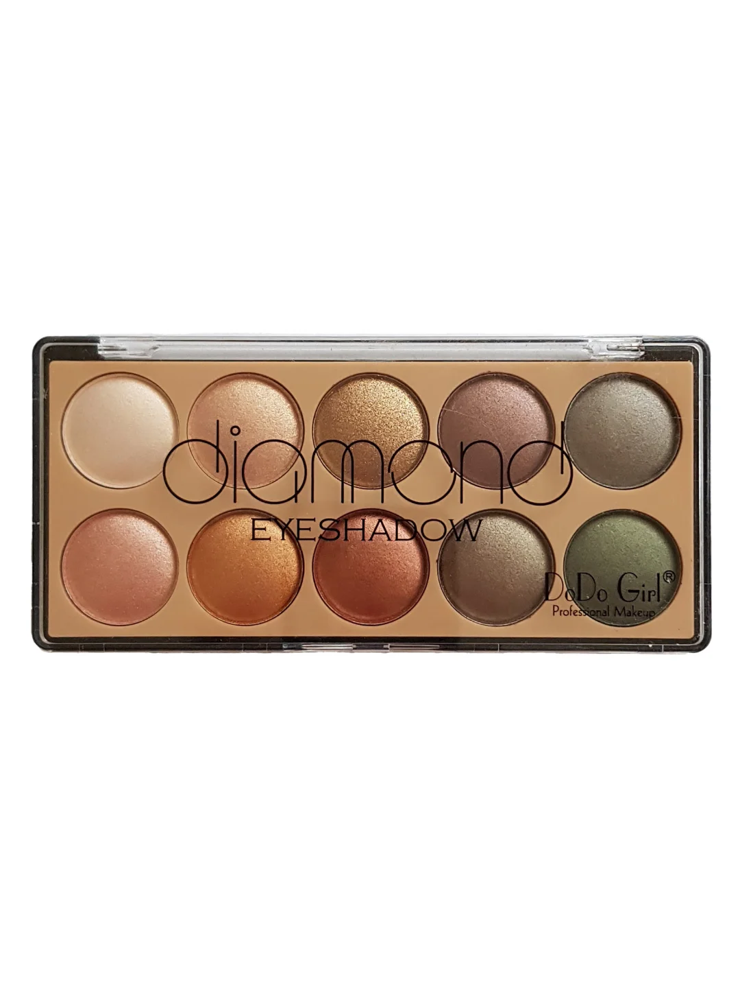 Палетка теней для глаз DoDo Girl Diamond Eyeshadow, 10 оттенков