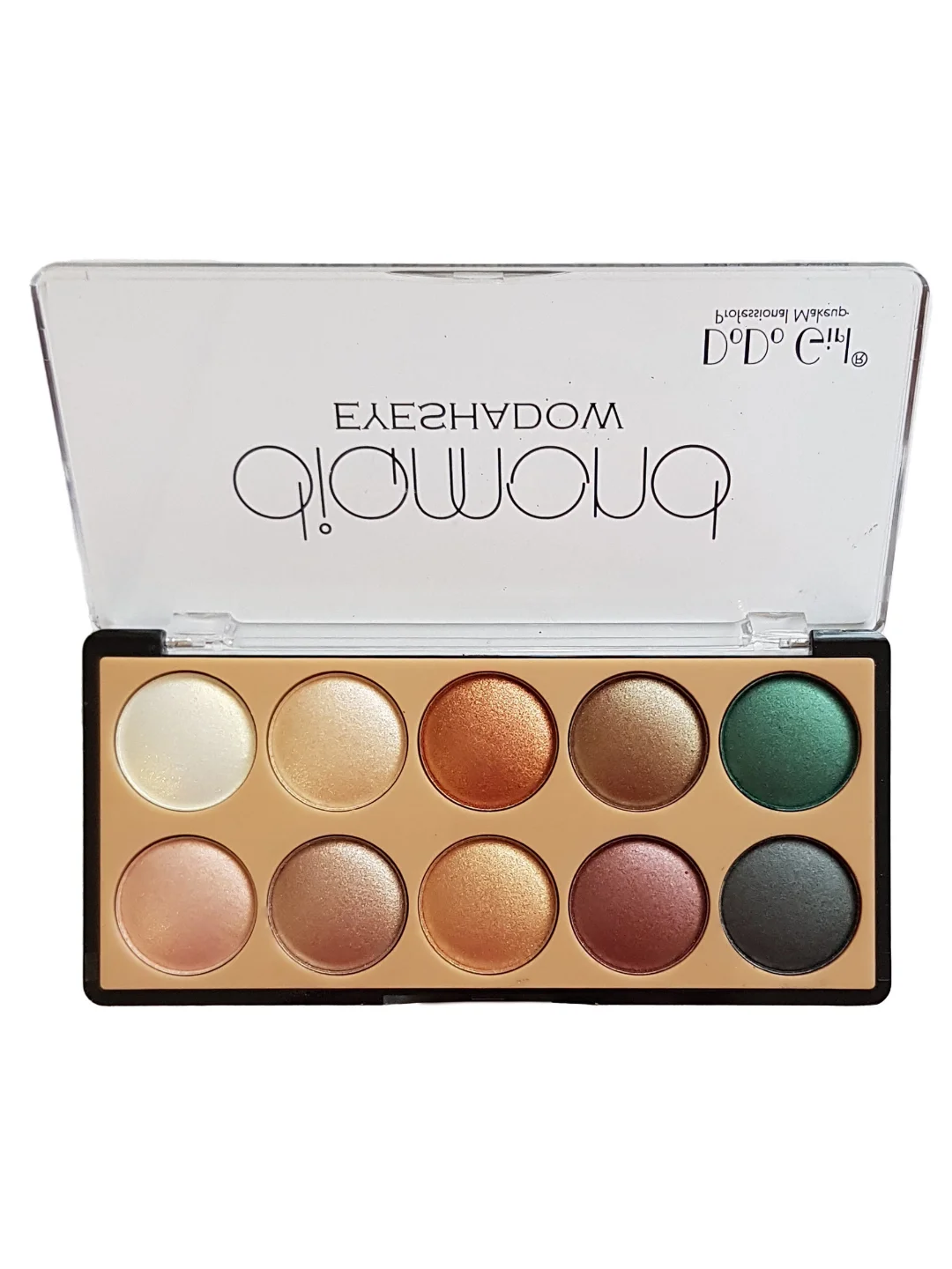 Палетка теней для глаз DoDo Girl Diamond Eyeshadow, 10 оттенков