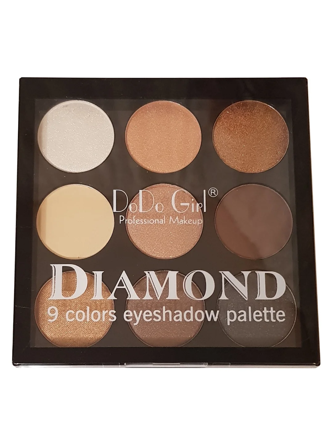 Палетка теней для глаз DoDo Girl Diamond Eyeshadow Palette, 9 оттенков