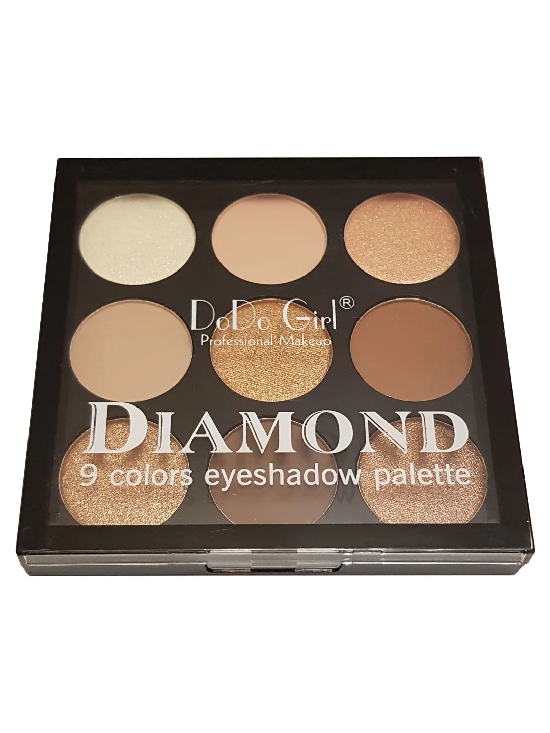 Палетка теней для глаз DoDo Girl Diamond Eyeshadow Palette, 9 оттенков