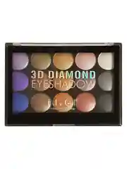 Палетка теней для глаз DoDo Girl 3D Diamond Eyeshadow, 15 оттенков