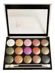 Палетка теней для глаз DoDo Girl 3D Diamond Eyeshadow, 15 оттенков