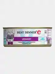 Влажный корм для собак Best Dinner Vet Profi Urinary Говядина с картофелем, 100г, 12 штук