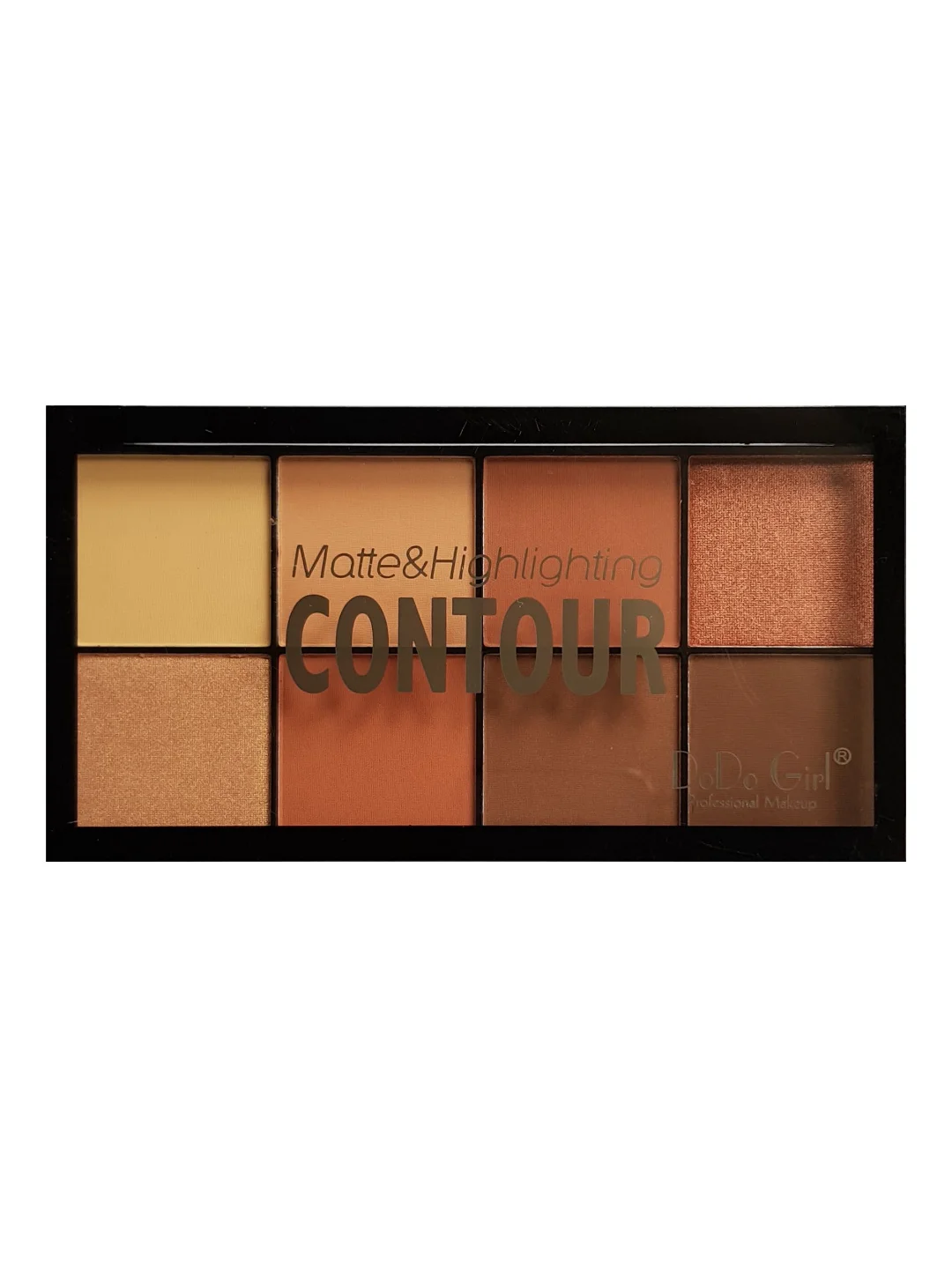 Профессиональные тени DoDo Girl Matte and Highlight Contour, 8 цветов