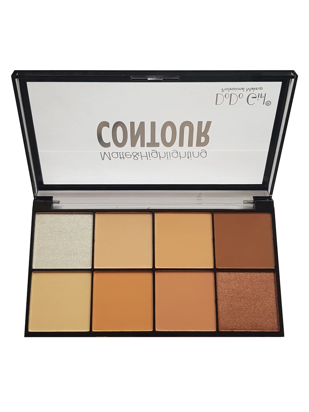 Профессиональные тени DoDo Girl Matte and Highlight Contour, 8 цветов