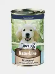 Консервированный корм для щенков Наррy Dog Телятина с  печенью, сердцем и рисом, 12х410 г