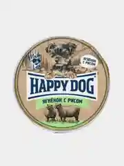 Паштет для собак мелких пород Наррy Dog Natur Line "Ягненок с рисом", 10 штук по 125 г