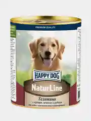 Консервированный корм для собак Наррy Dog Телятина с сердцем, печенью и рубцом, 6 штук