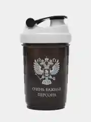 Бутылка - шейкер спортивный со спиралью CrossFit Plus 500 мл
