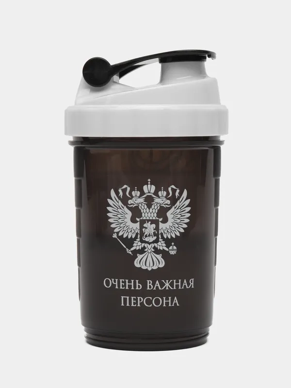 Бутылка - шейкер спортивный со спиралью CrossFit Plus 500 мл