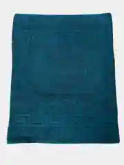 Тёмно-бирюзовый полотенце-коврик, махровое, Ножки, 50*70 см