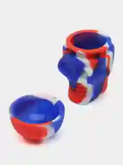 Бокс для хранения табака, силиконовый, квадратный, микс