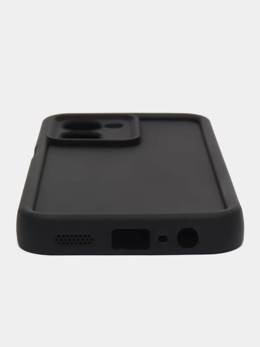 Черный чехол для Realme C33 4G, Реалми С33 4 джи противоударный, с высокими бортиками