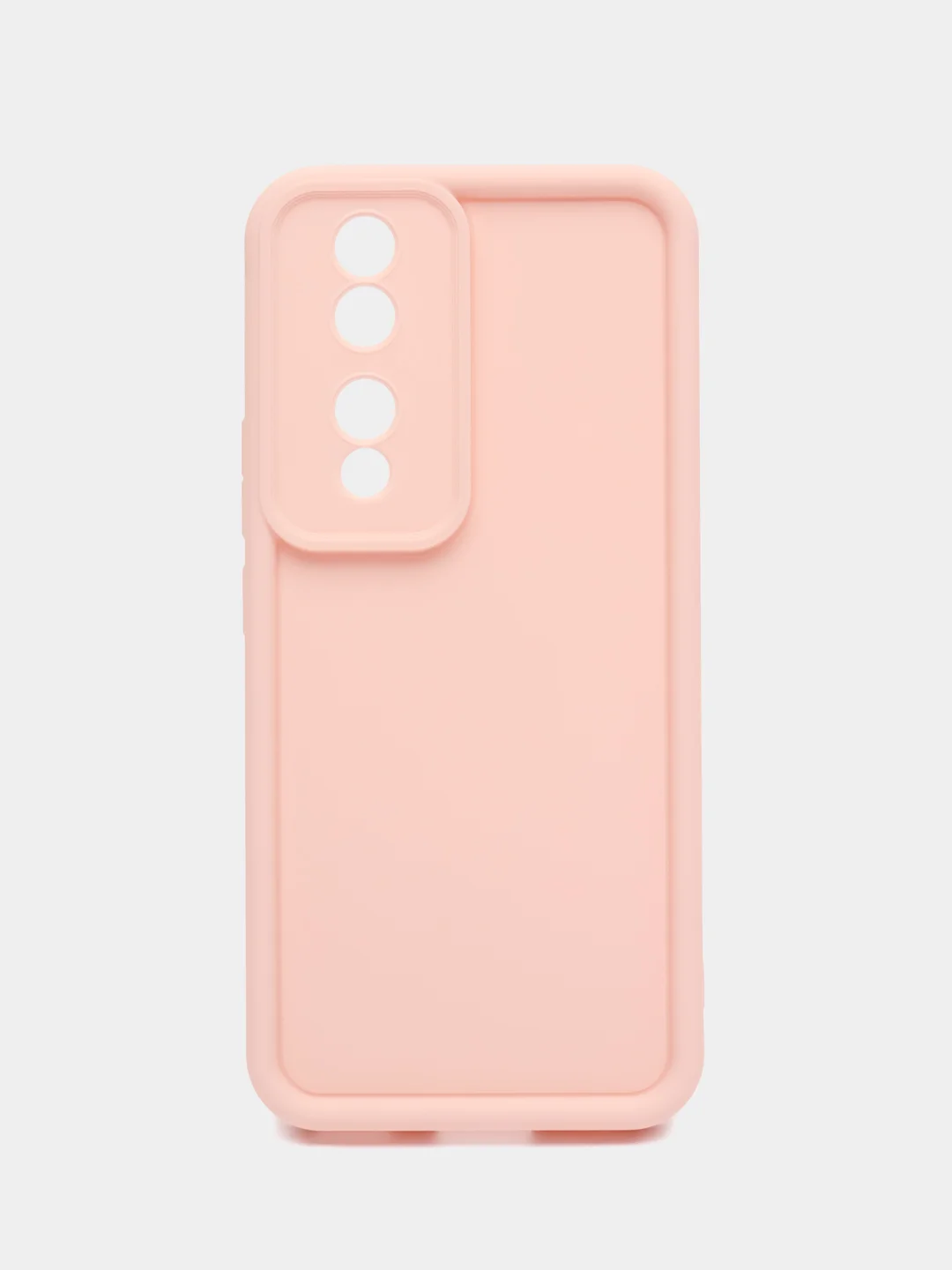Розовый чехол для Honor 90 5G  (Хонор 90 5 джи), противоударный, с бортиками