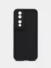 Черный чехол для Honor 90 5G  (Хонор 90 5 джи), противоударный, с бортиками