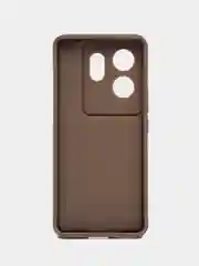 Зеленый чехол для Infinix Zero 30 4G (Инфиникс Зеро 30) противоударный, с высокими бортиками