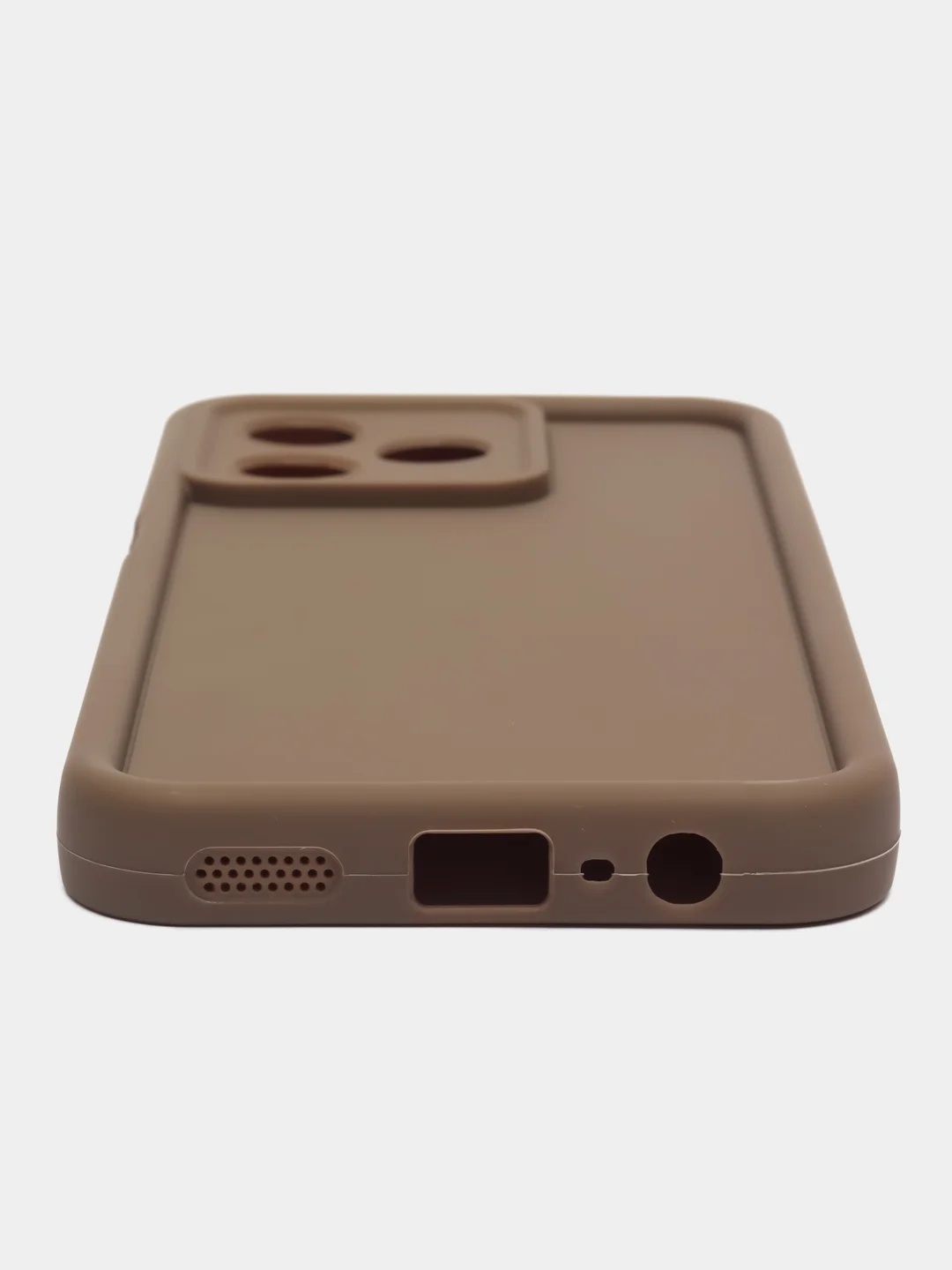 Коричневый чехол для Realme C53 / C51 / Realme Note 50, Реалми С53 / С51 / Ноут 50, противоударный