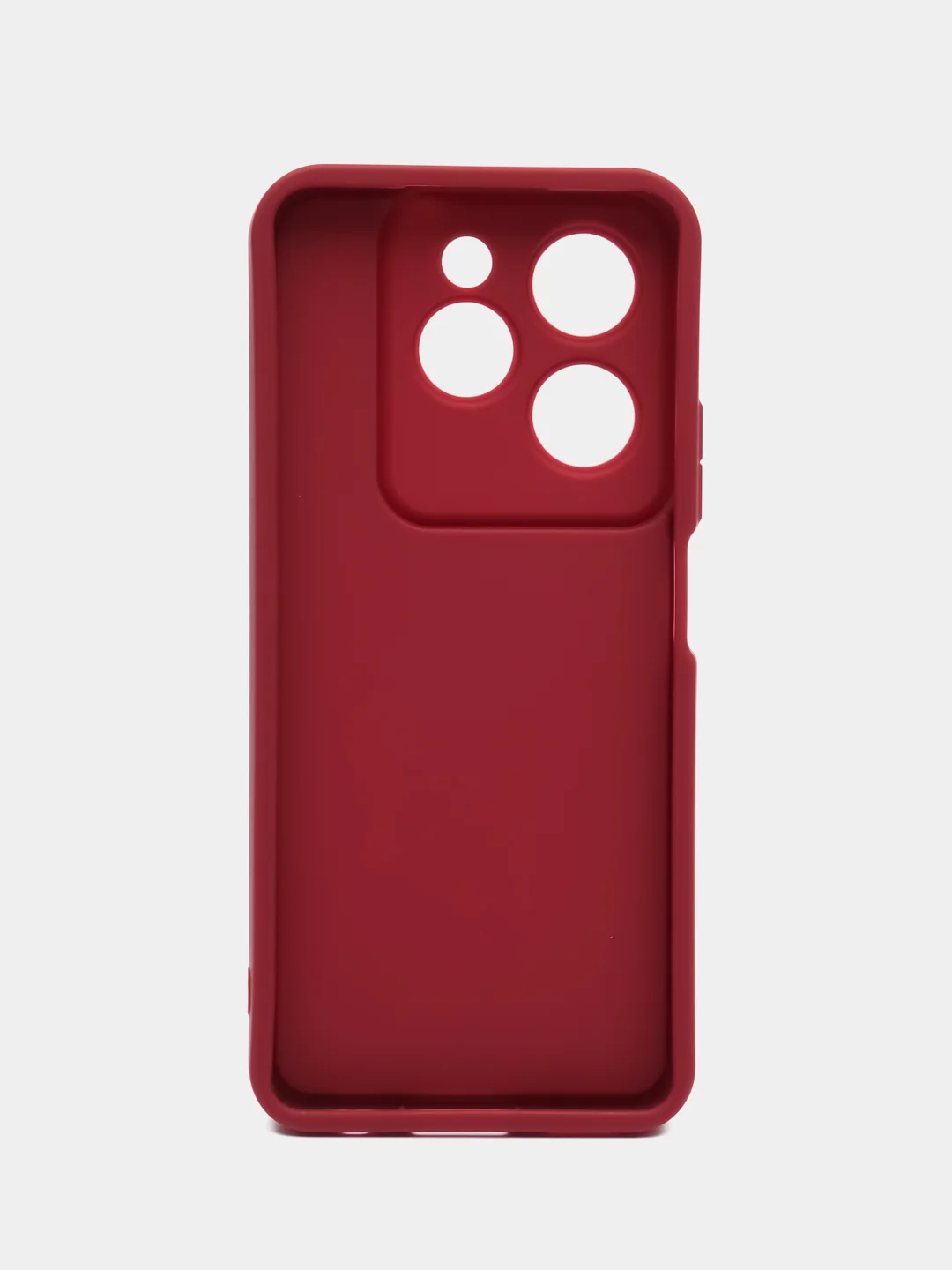 Бордовый чехол для Infinix Hot 40,  Hot 40 Pro, Spark 20 Pro (Инфиникс спарк 20 про) противоударный