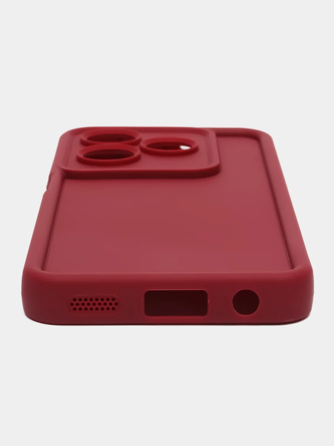 Бордовый чехол для Infinix Hot 40,  Hot 40 Pro, Spark 20 Pro (Инфиникс спарк 20 про) противоударный