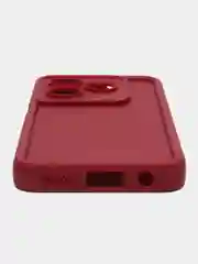 Бордовый чехол для Infinix Hot 40,  Hot 40 Pro, Spark 20 Pro (Инфиникс спарк 20 про) противоударный