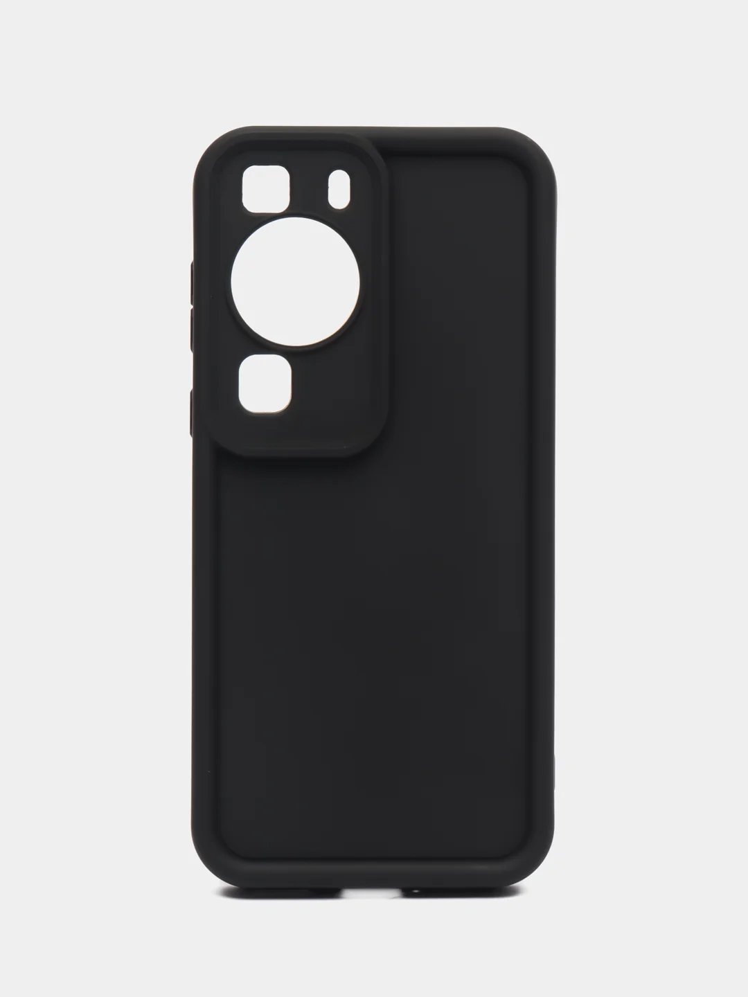 Черный чехол для HUAWEI P60 / P60 Pro, Хуавей П60 / П60 про, противоударный, с бортиками
