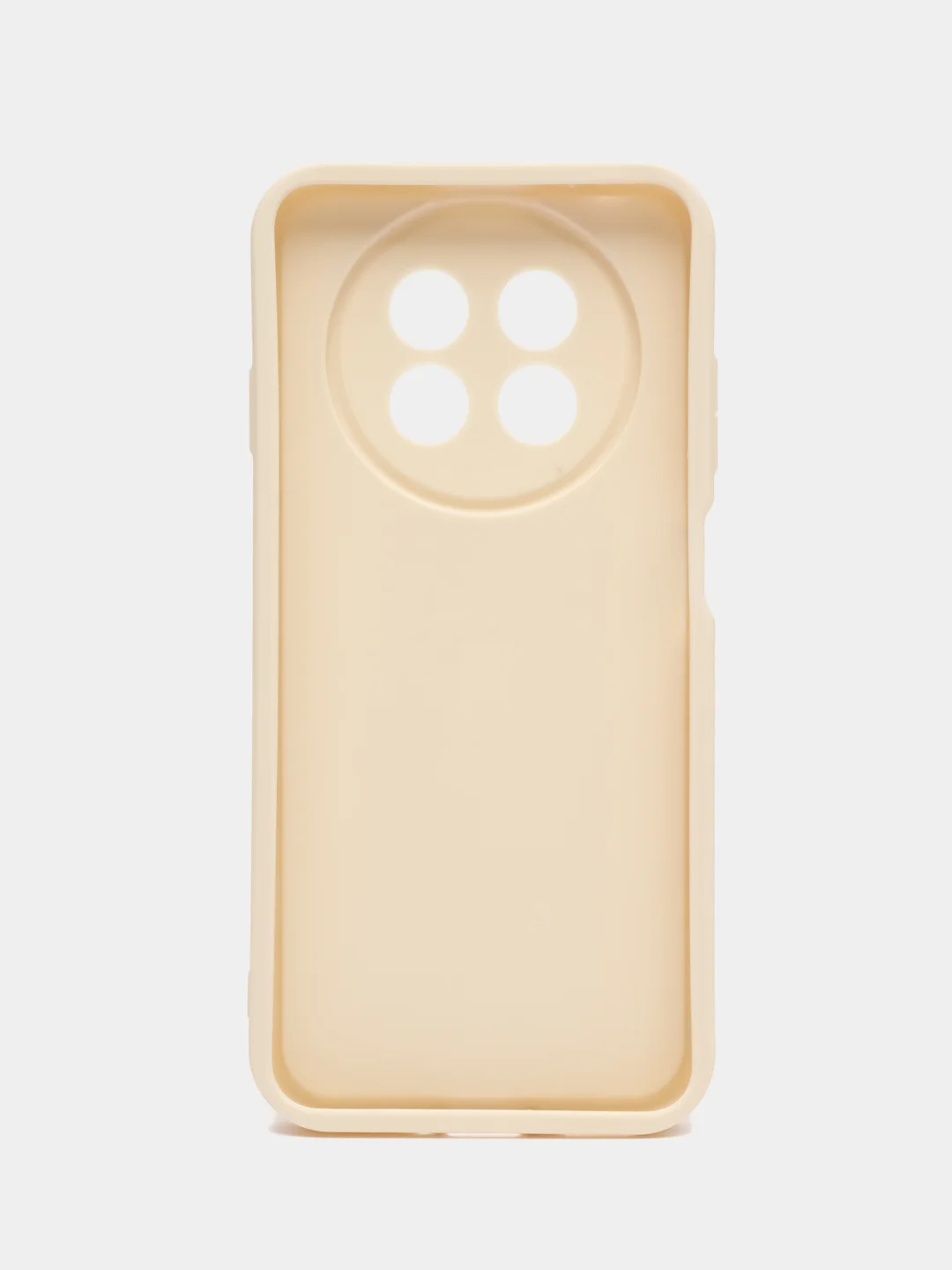 Молочный чехол для HUAWEI nova Y91 4G (Хуавей Нова у91), противоударный, с бортиками