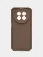 Коричневый чехол для HUAWEI nova Y91 4G (Хуавей Нова у91), противоударный, с бортиками