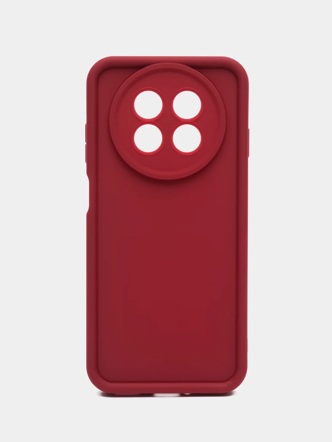 Бордовый чехол для HUAWEI nova Y91 4G (Хуавей Нова у91), противоударный, с бортиками