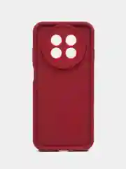 Бордовый чехол для HUAWEI nova Y91 4G (Хуавей Нова у91), противоударный, с бортиками