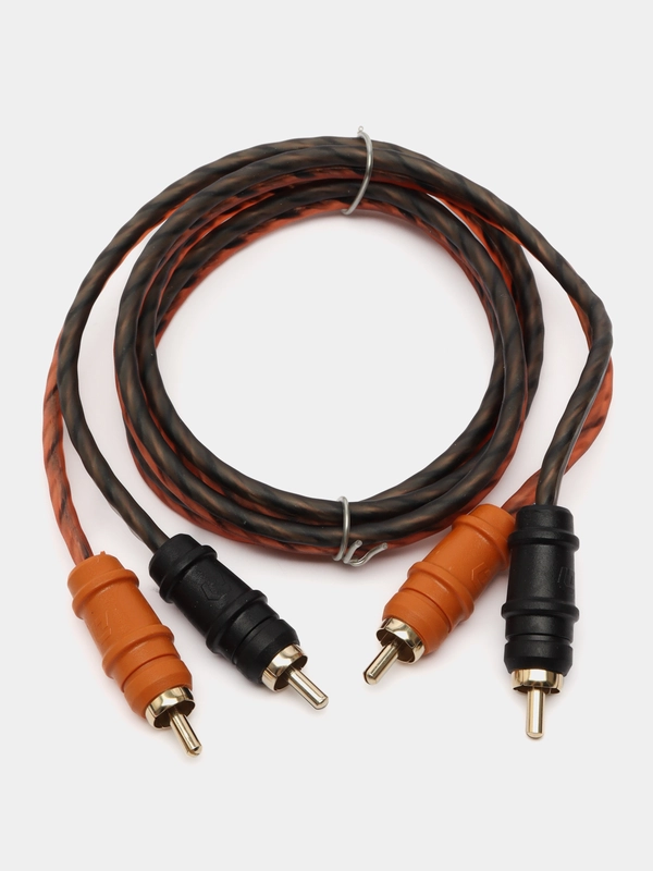 Межблочный кабель 2 rca для подключения усилителя в машину DL Audio Gryphon Lite RCA 1M