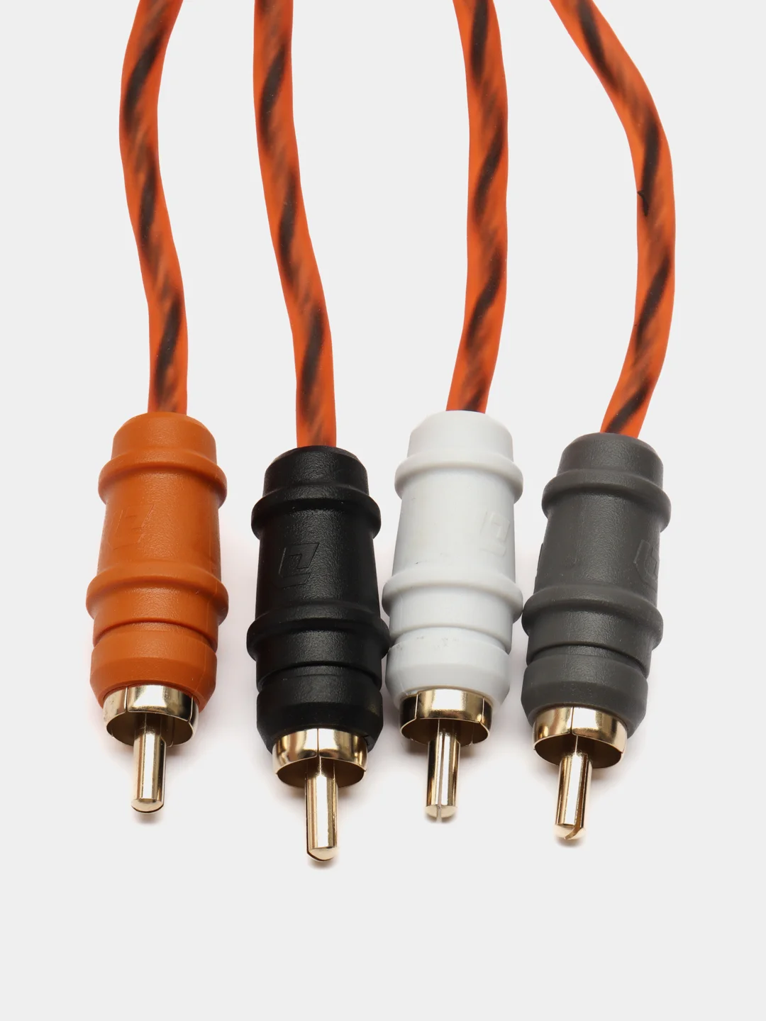 Межблочный кабель 2x4 rca для подключения усилителя в авто DL Audio Gryphon Lite 24RCA 5M