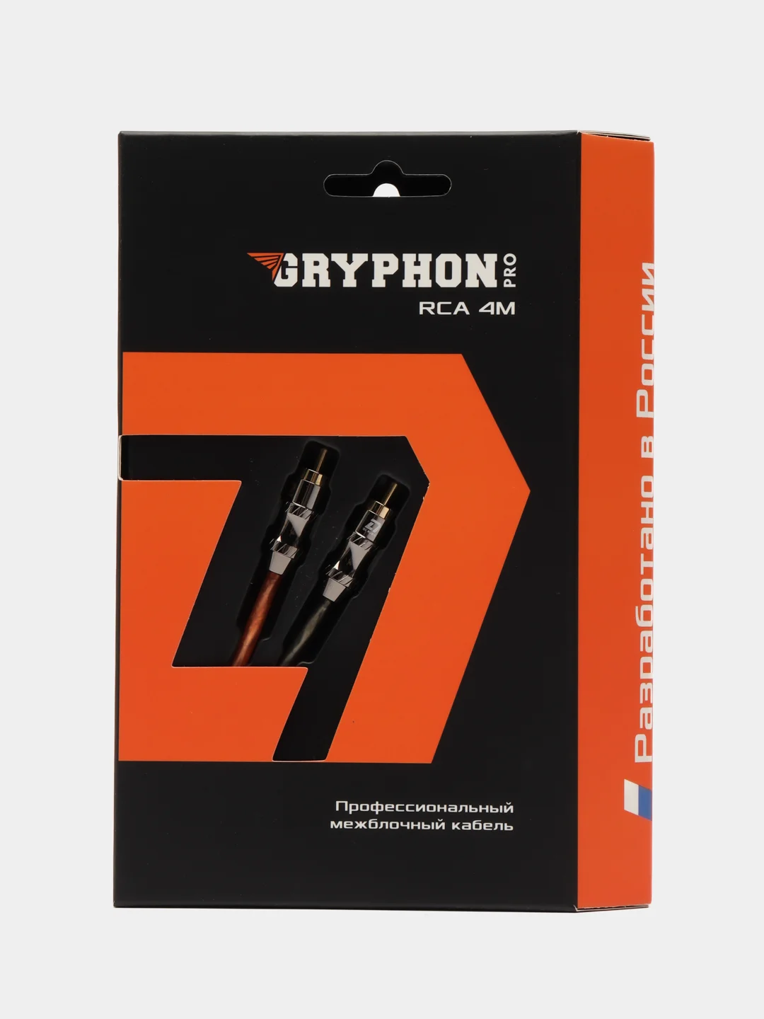 Межблочный кабель 2 rca для подключения усилителя в авто DL Audio Gryphon Pro RCA 4M