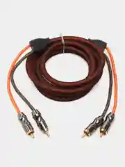 Межблочный кабель 2 rca для подключения усилителя в авто DL Audio Gryphon Pro RCA 2M