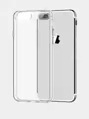 Прозрачный силиконовый чехол для iphone