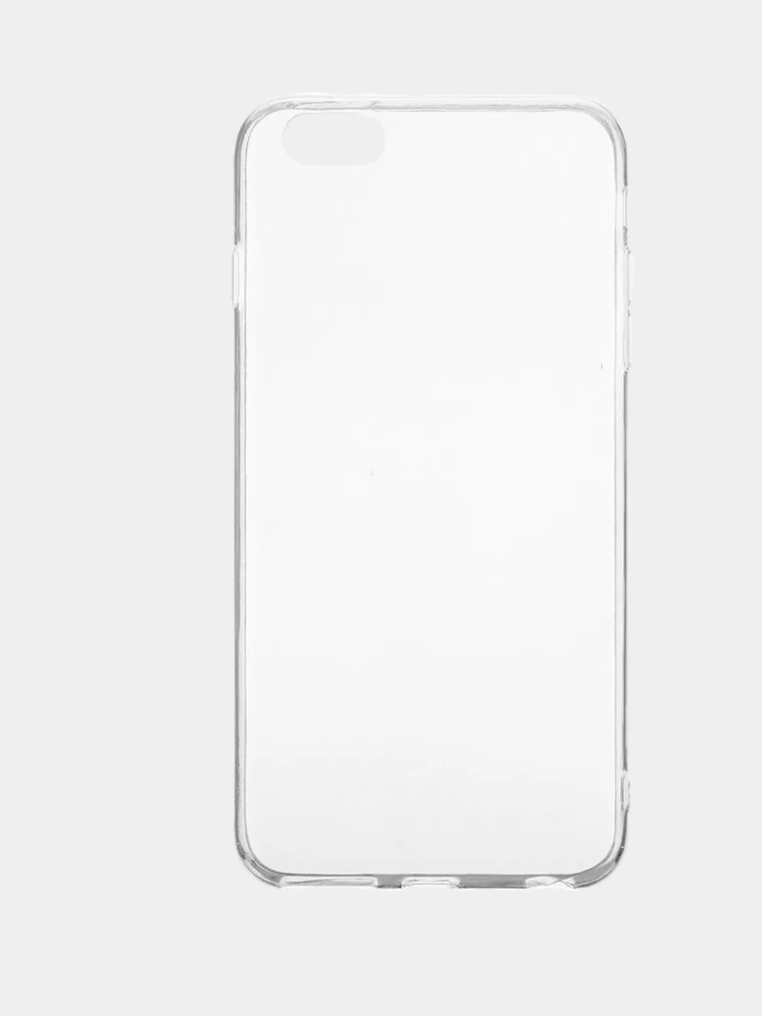 Прозрачный силиконовый чехол для iphone