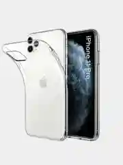 Прозрачный силиконовый чехол для iphone