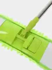 Салатовый швабра для уборки / мытья полов, простая, легкая, с телескопической ручкой